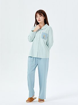 開襟衫家居服